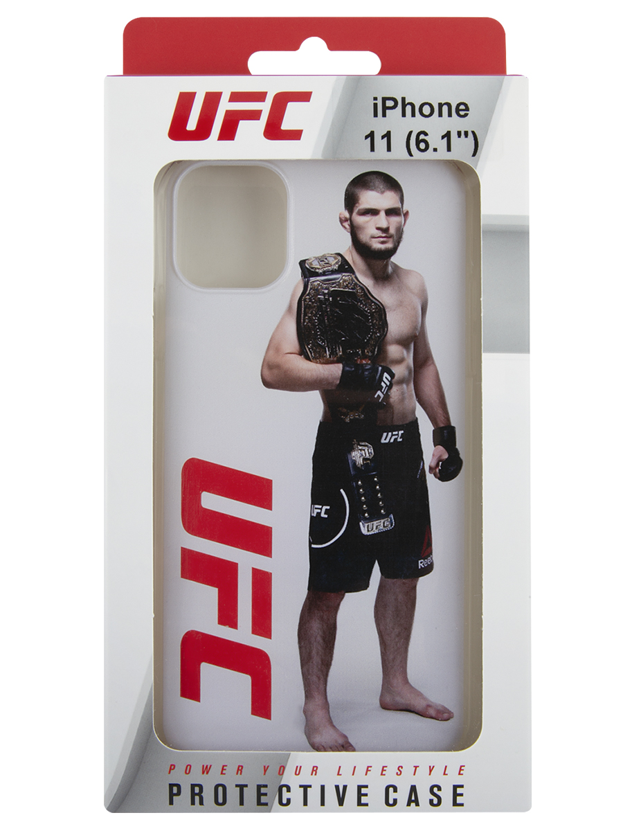 Накладка силикон UFC для iPhone 11 Хабиб дизайн №13