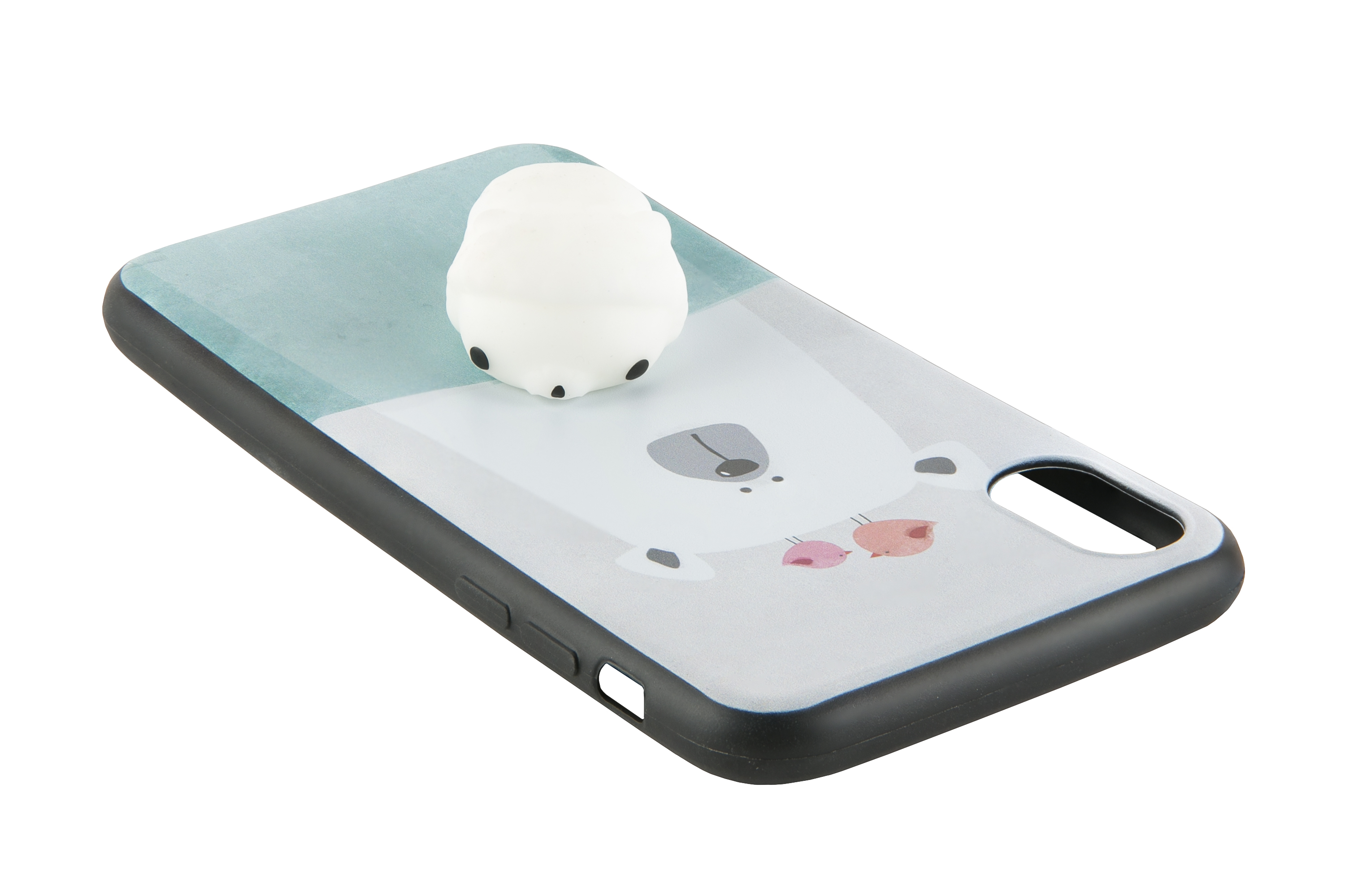 Накладка силикон iBox Crystal Jelly Case для Apple iPhone X, дизайн №7