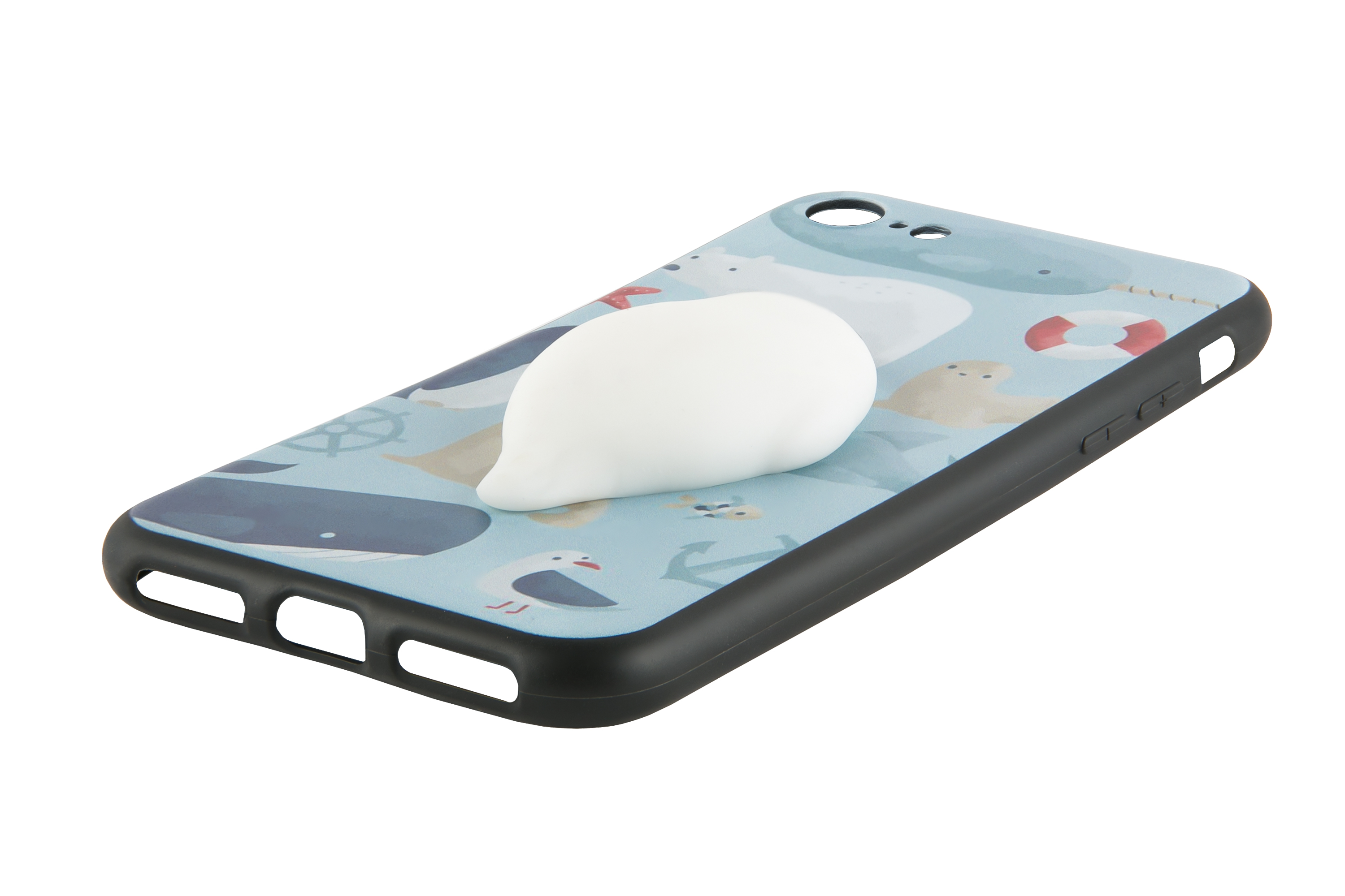 Накладка силикон iBox Crystal Jelly Case для Apple iPhone 8, дизайн №10