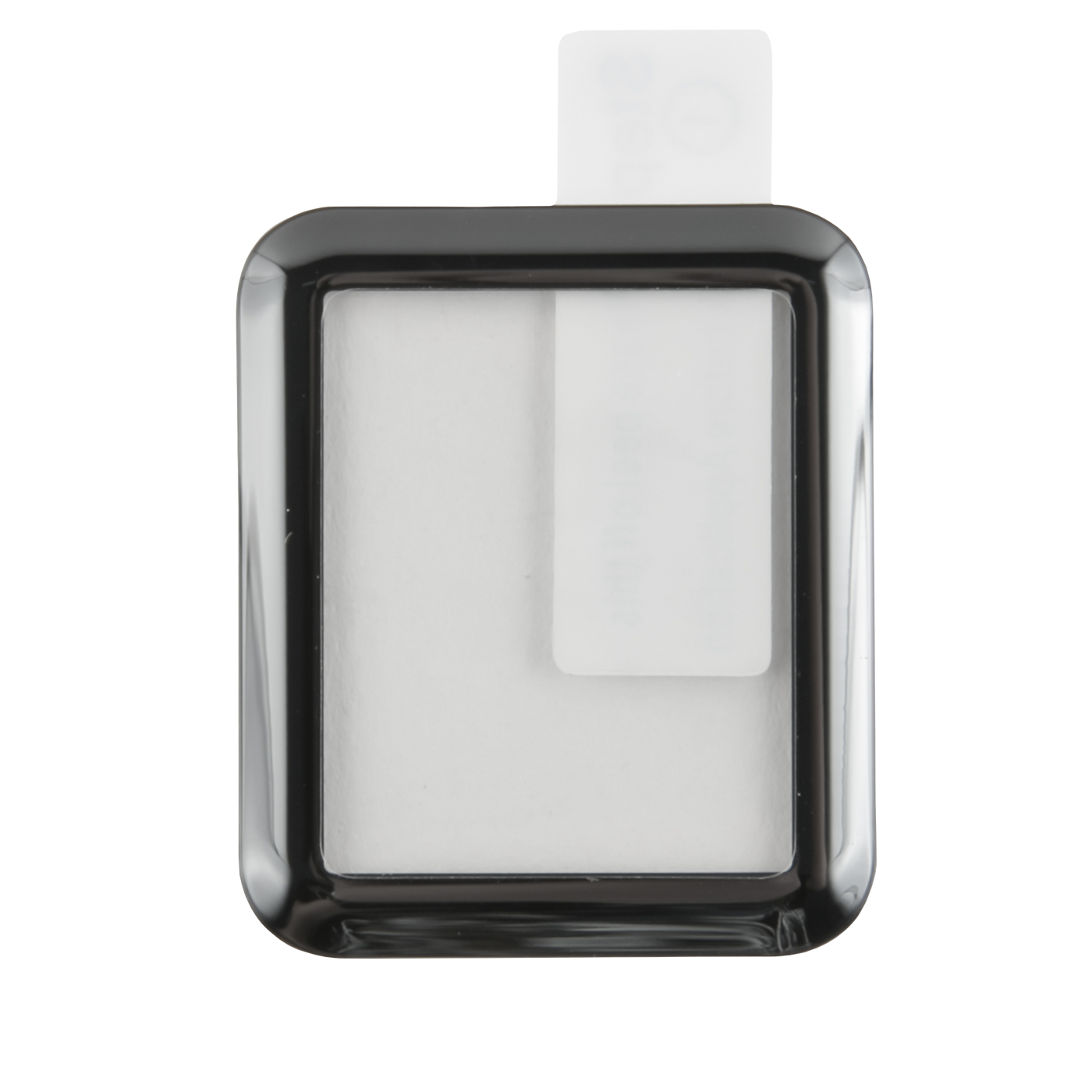 Защитный экран Apple Watch (s4/s5) - 44 mm Full screen (3D) tempered glass FULL GLUE черный с рамкой